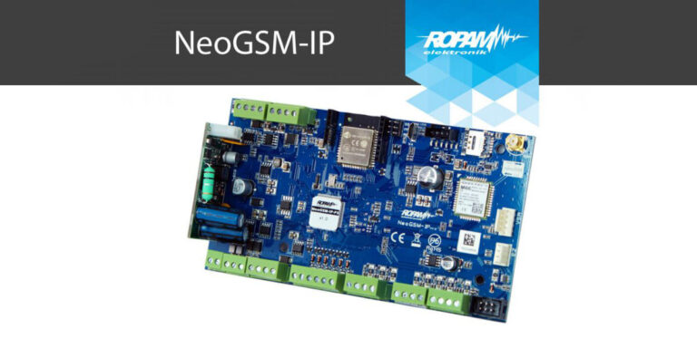 NeoGSM-IP Ropam centrala z możliwością rozbudowy o elementy alarmu bezprzewodowego